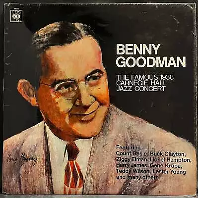 Benny Goodman – The Famous '38 Carnegie Hall Jazz Concert – USED Vinyl 2LP - MON • £8.99