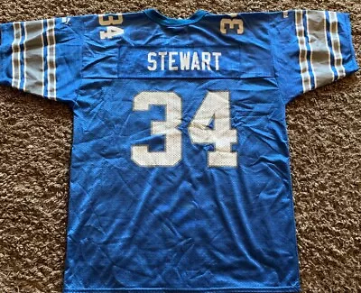 DETROIT LIONS JAMES STEWART #34 JERSEY Youth Large YL 14-16 Puma LNC • $12