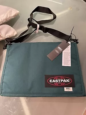 Eastpak X Maison Margiela Paris MM6 XL Green Crew Messenger Bag & Dust Bag! BNWT • £32