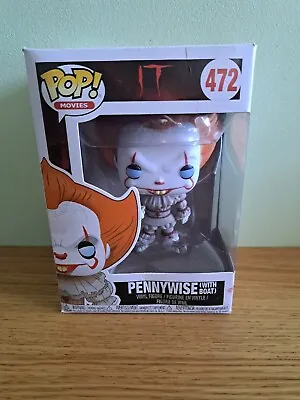£7.99 • Buy Funko Pop Movies IT Pennywise With Boat Limited Edition #472