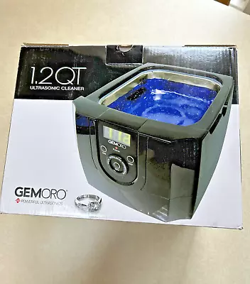 New In Original Box GemOro 1.2 Qt Ultrasonic Cleaner Next Generation • $65