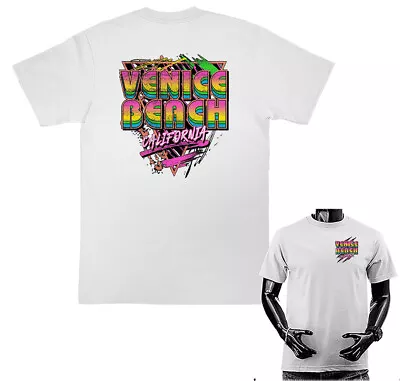 Bright Triangle Venice Beach California Republic Los Angeles  T-shirt • $15.03