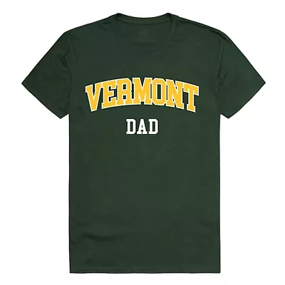 University Of Vermont Catamounts UVM Dad Father NCAA Cotton Tee T Shirt   • $34.95