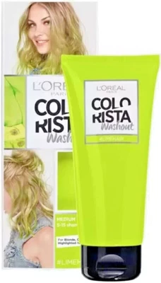 £7.99 • Buy L'Oreal Paris Colorista Washout Semi-Permanent Hair Colour  Lime Green 80ml