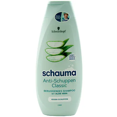 Schauma Shampoo ANTI DANDRUFF CLASSIC 1 X 400ml For Daily Hair Washing • £10.14