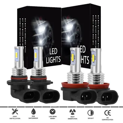 For Chevy Silverado 1500 2500 2007-2015 White LED Headlights Light Bulbs Kit A++ • $24.99