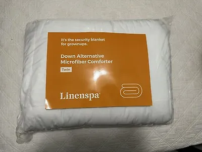Twin White Microfiber Blanket Comforter For Twin Bed • $25