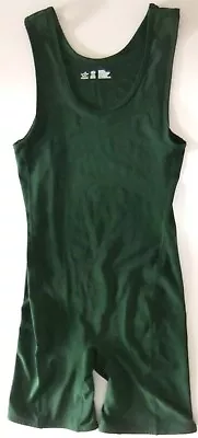 Men's Green Wrestling Singlet Adult Small • $59.48