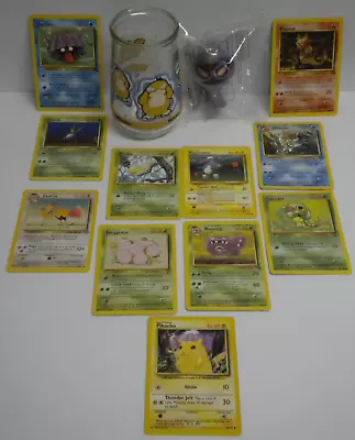 Vintage Pokemon Collectibles Cards Jelly Jar Figure 90s 00s Psyduck Welch's • $24.99