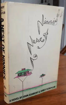 John Ashbery James Schuyler / A Nest Of Ninnies 1st Edition 1969 • $45