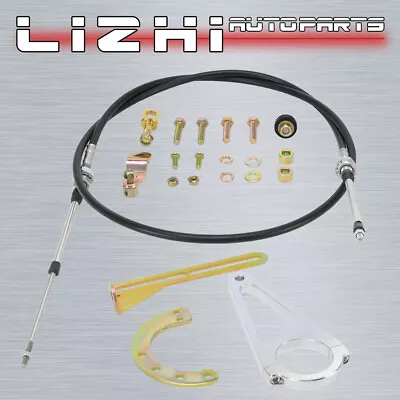 Cable Column Shift Linkage Kit ACA-1804 2'' Aftermarket For TH350 TH400 TH700-R4 • $190