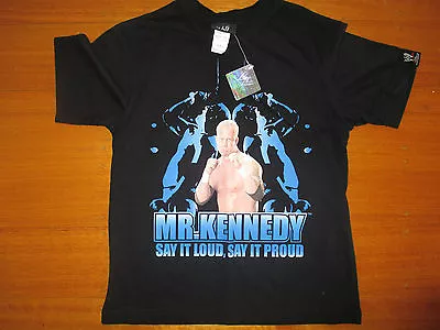 WWE (Official Licensed) Mr Kennedy Black Tshirt - Size 5 • $10