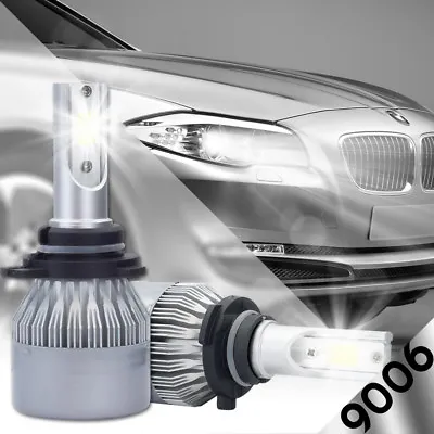 CREE LED Headlight Kit 9006 HB4 1300W 195000LM 6000K Low Beam White Bulbs Power • $15.98