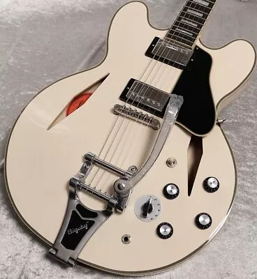 Epiphone SHINICHI UBUKATA ES-355 CUSTOM BIGSBY VER.02 CLASSIC WHITE • $932