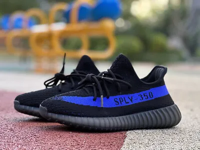 $349 • Buy Adidas Yeezy Boost 350 V2 Dazzling Black/Blue Men's Sneaker Shoes