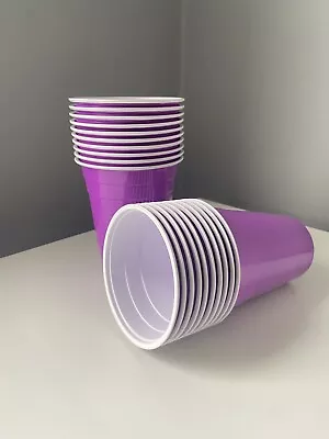 £19.99 • Buy  Purple American 16oz Beer Pong Party Plastic Cups