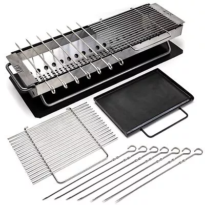 Hibachi Grill Outdoor - Yakitori Grill - Japanese Grill Tabletop Charcoal Gri... • $340.59