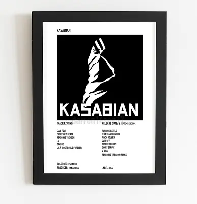 £5.99 • Buy Kasabian Poster Kasabian  Album Art Polaroid Style Indie Rock A5 / A4 / A3