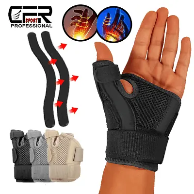 £23.99 • Buy Wrist Thumb Support Hand Brace Splint Carpal Tunnel Arthritis Gym Sprains Strain