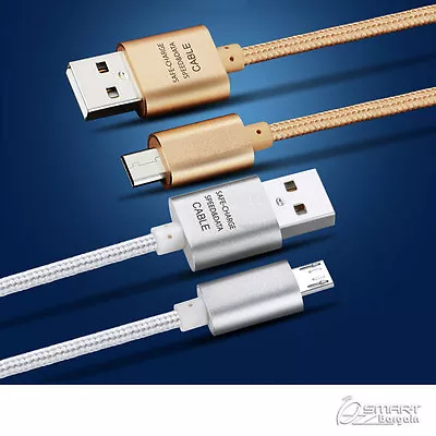 1M Fiber USB Data Sync Charger Cable For Oppo A73 /  A57  / R9 / R11 / R7 Plus   • $4.99