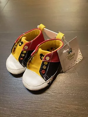 Disney Baby Mickey Mouse Kids Shoes Size 3 New With Tags • $9.95