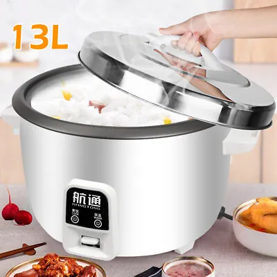 $99.99 • Buy Commercial Large Capacity Rice Cooker 13 Liters Restaurant Hotel Cooking Tool AU
