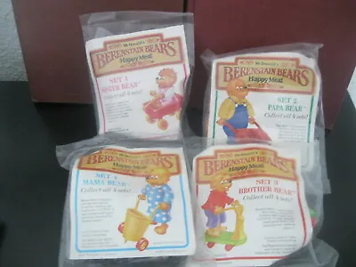 Berenstain Bears    Complete Set    NIP McDonald's 1987 • $28.77