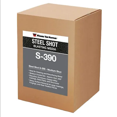 Steel Shot S-390 - Blasting Media - Medium Size Shot • $99.99