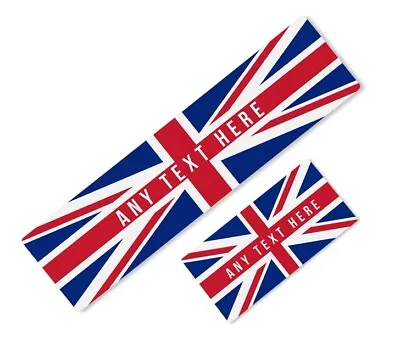 Beer Mat Label Personalised Union Jack Beer Bar Runner Ideal Home Pub Occasion • £19.99