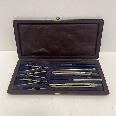 J.H. Steward Vintage Mathematical Instruments Compass Set RMF53-GB • £7.99