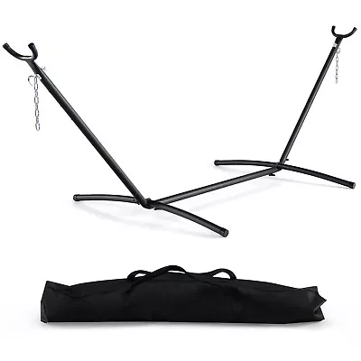 2-Person Hammock Stand Heavy-Duty Frame Storage Bag Included 450 LBS Capacity • $89.99