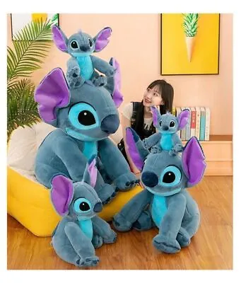 Disney Lilo & Stitch Plush Stuffed Doll Stuffed Sleeping Pillow Toys 30-110CM • $18.04