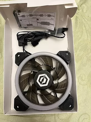 Cooler Master 252353 Coolermaster Fn Mfl-b4dn-15npa-r1 Masterfan Mf140 Halo 4pin • $30