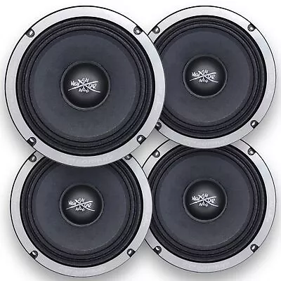 2 Pair Sky High 6.5” Pro Audio Speaker Midrange Midbass 2000w 4 Ohm SHCA-SH-EL64 • $180.50