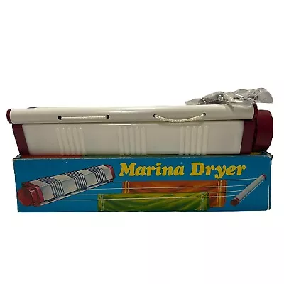 Compact Retractable Clothesline Hang Anywhere Vintage Marina Dryer RV Camper • $11.15