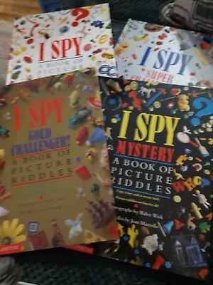 I Spy  Picture Riddles Lot Of 4 • $7