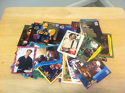 50 Assorted Vintage Non-Sport Trading Cards --TV/Movies + Music-- Lot #1 • $15