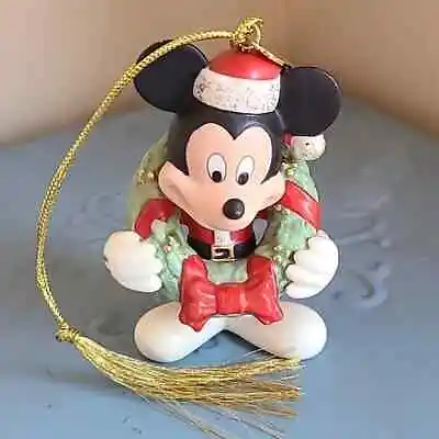 Lenox Disney Mickey Mouse Annual Showcase Collection Merry Mickey Ornament • $21