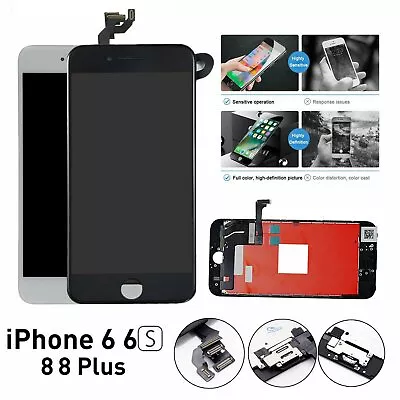 LCD Touch Screen Replacement Digitizer Assembly For IPhone 6 6S PLUS 8 8 Plus • $35.99