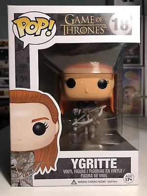 Ygritte Funko Pop In Pop Protector Game Of Thrones #18 Very Rare Vaulted • £119.99