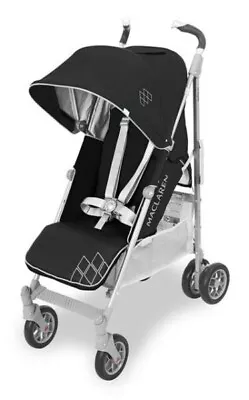 Maclaren Techno XT Stroller - Black & Silver. In Original Box Never Been Used. • £100