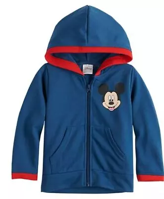 Mickey Mouse & Friends Toddler Boy Zip Hoodie  -- Size 3T  • $19.95