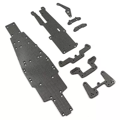 Yeah Racing Carbon Upgrade Set For Kyosho Optima Mid 1/10 RC Buggy #KYOP-S01BK/S • $198.86