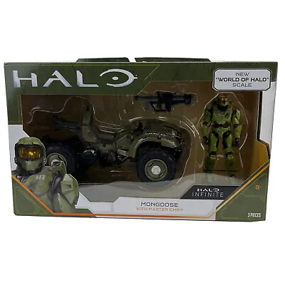 £26.99 • Buy Halo Infinite Mongoose Vehicle With Master Chief Figure New 