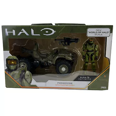 £26.99 • Buy Halo Infinite Mongoose Vehicle With Master Chief Figure New 