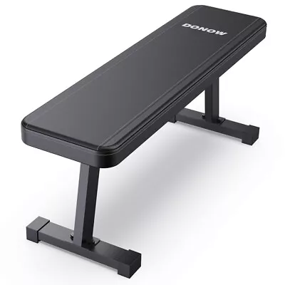 Flat Weight Bench Workout Exercise Bench Strength Training Bench Press For Home  • $59.99