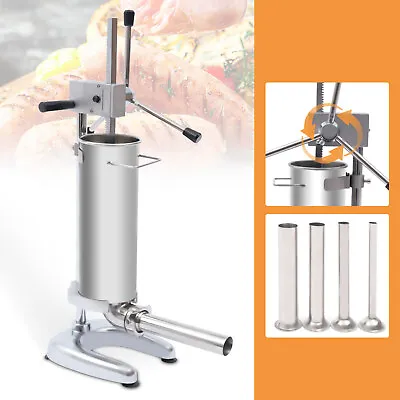 3.0L Commercial Highspeed Sausage Stuffer Stainless Steel Vertical Sausage Maker • $91.20