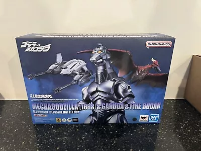 S.H. Monsterarts Godzilla Mechagodzilla II  Garuda & Fire Rodan Makuhari Figure • $200