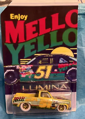 Hot Wheels ‘83 Chevy Silverado Mello Yello Real Riders It’s A Custom • $44.77