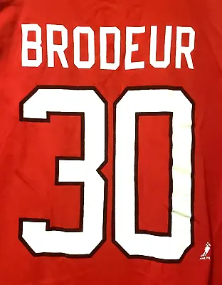 Vancouver 2010 Team Canada Olympic Gold Medal Martin Brodeur XL T-Shirt • $6.79